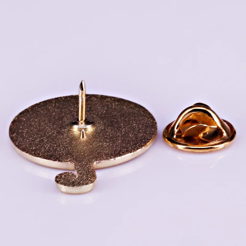 Tiger under the moon lapel pin enjoy the magic beauty of night and nature