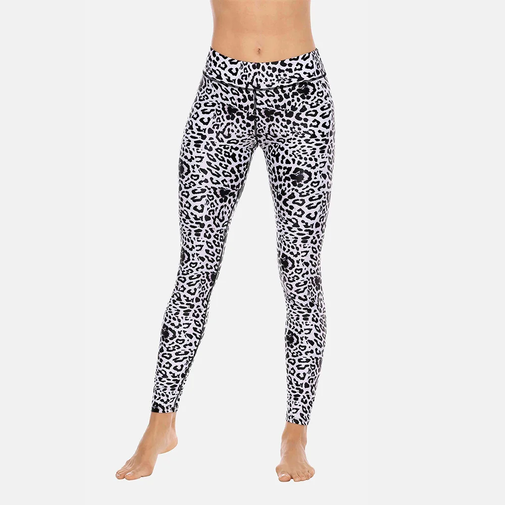Charmo Women High Waist Swimming Capris Pants Ladies Patchwork Swimwear Capris Pants Boardshort Sports Swimming Bottoms
