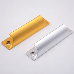 1Pcs Aluminum Alloy Handle Home Cabinets Drawers Balcony Move Window Sliding Door Interior Furniture Hardware Handles Fittings