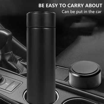 

500ML Thermos Vacuum Flasks Temperature Display 316 Stainless Steel Water Bottle Travel Coffee Mug Tea Milk Mug Thermo Cup