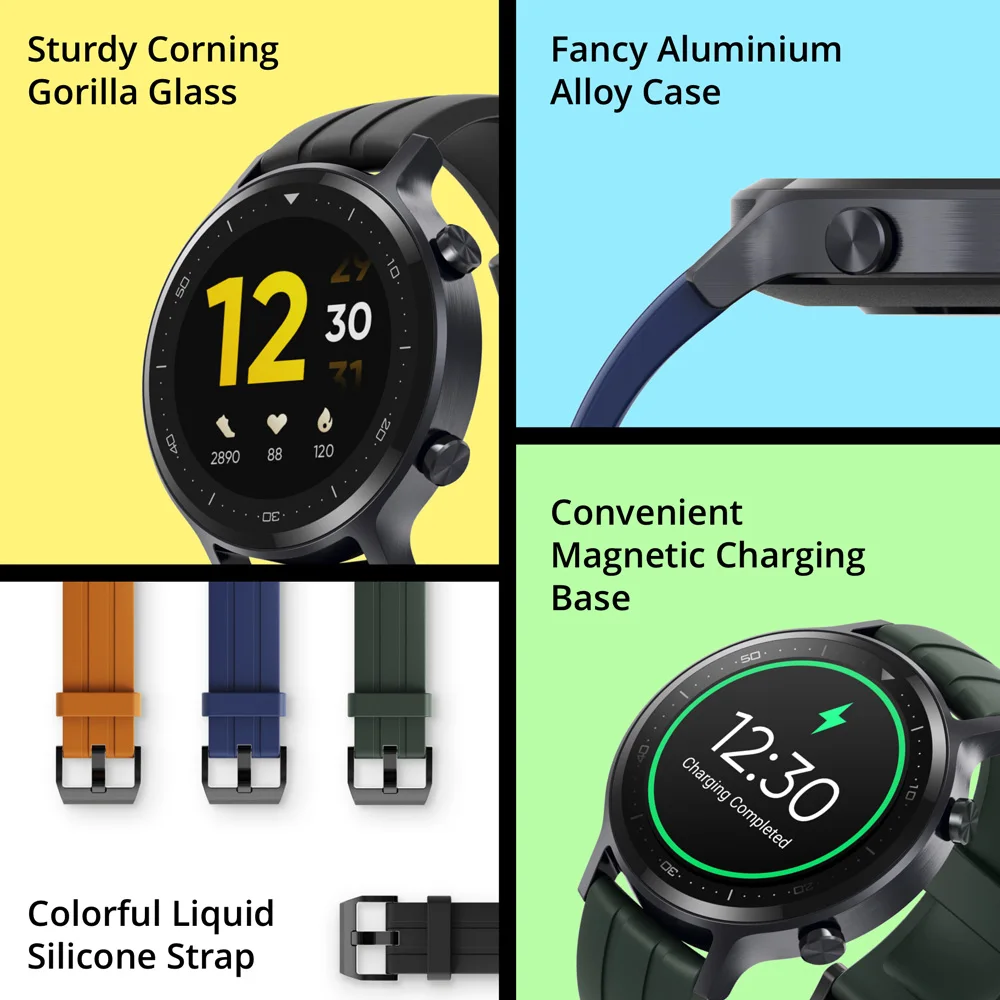 Realme часы S BT 5,0 Smartwatch 1,33 