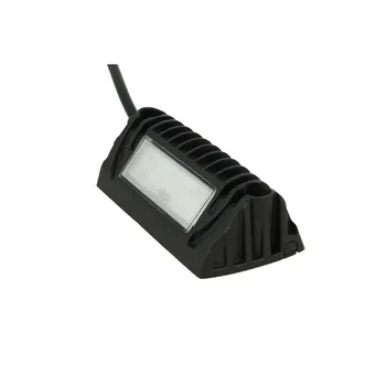 

CARALL FS1610 tail light Cree Led rectangular 12V 24V 12W IP68 cold white light clearance stage truck Camper applique Wall Mur