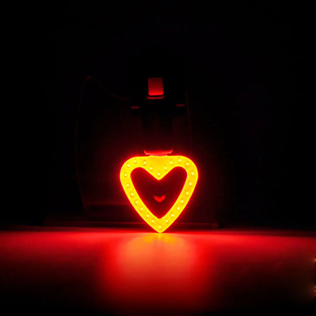 Sale 5 Modes Bicycle LED Tail Light Cycling Creative constellation bone heart Lamp Rechargerable with USB cable Waterproof Bike Acces 4 Sale 5 Modes Bicycle LED Tail Light Cycling Creative constellation bone heart Lamp Rechargerable with USB cable Waterproof Bike Acces 4