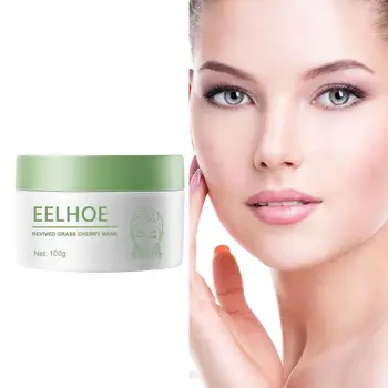 

100g Resurrection Grass Cherry Mud Mask Plant Essence Moisturizing Repair Mask Skin Care Washing Mask