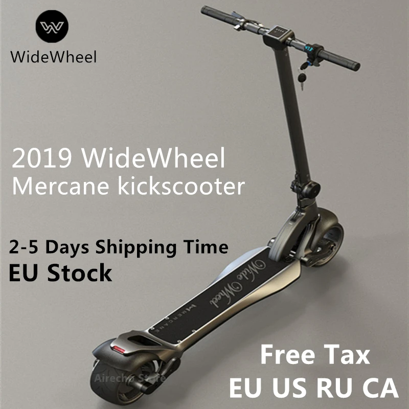 ЕС акции по последней Mercane WideWheel электрический скутер 500 W/1000 W и широкими колесами