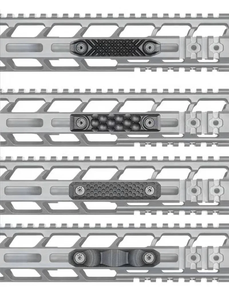 Airsoft RS CNC накладка M lok рельса для Keymod рельсовая система Softair Picatinny рельсовый