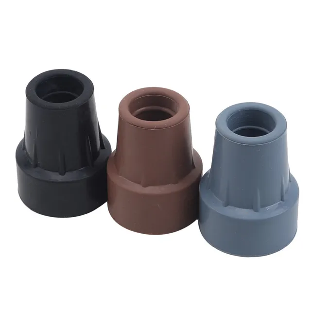 1 Pc 19 Mm-Es Gumi Trekking Pólus Sapka Sétálka Mankó Hüvely Nem Csúszási Láb Burkolat Trókérő Pólusú Székekhez - Image 2