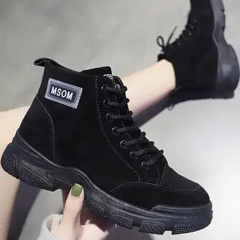 

Nice Autumn Winter New Pop Girl Fashion Women Boots Short Boots Motorcycle Boot Martin Boots Shoes Woman