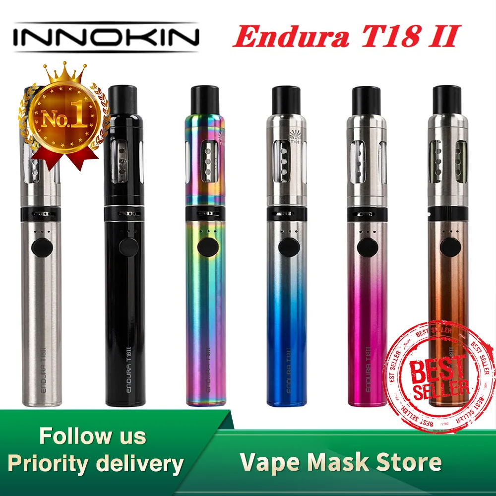 Оригинальный Innokin Endura T18 II набор ручек 1300 мАч встроенный аккумулятор 2 5 мл емкость