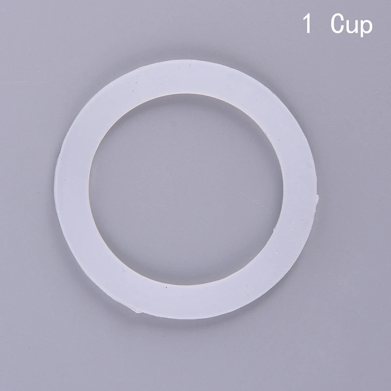 Set of 2 Silicone Seal Rings - Flexible Washer Gaskets for Coffee Makers and Kitchen Accessories