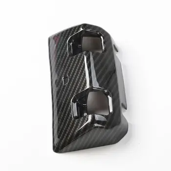 

For Jeep Wrangler JL 18+ Decor Frame Carbon Fiber ABS 1pc Rear Window Switch