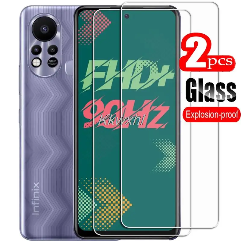 2 шт. для смартфона Infinix Hot 11S закаленное стекло высокого разрешения защитная