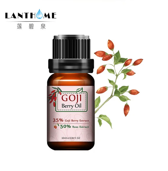 Lanthome wolfberry увлажняющее и восполняющее эфирное масло розы, чтобы сохранить кожу нежной и чистой зеленой