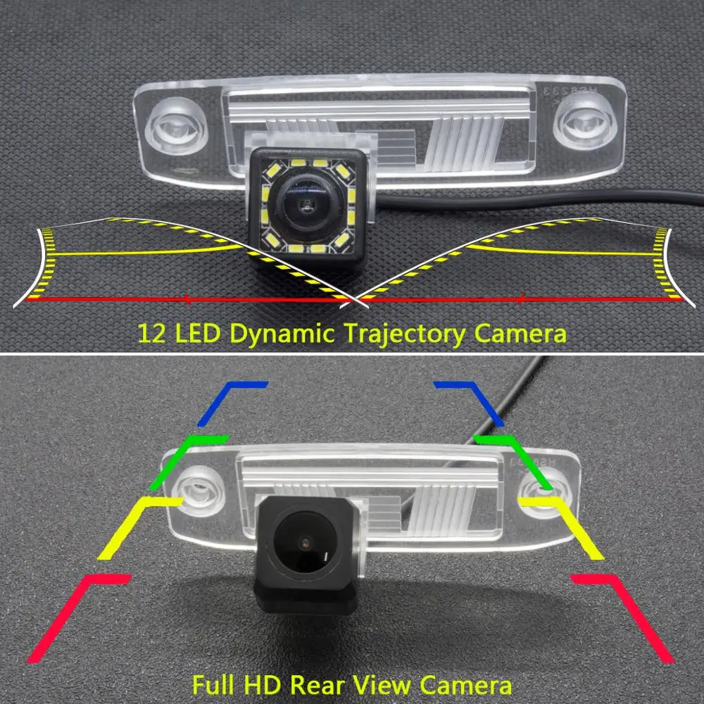 Камера заднего вида 175 градусов 1080P рыбий глаз для Hyundai Sonata Sorento Tucson Verna Kia K3 Carens Borrego