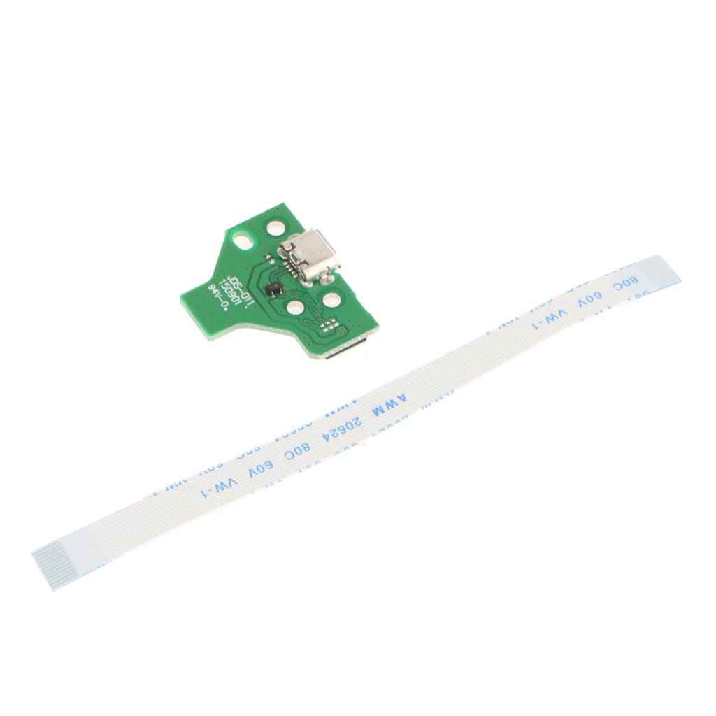USB Charging Port Board With12 Pin Cable JDS-011 For SONY PS4 Controller