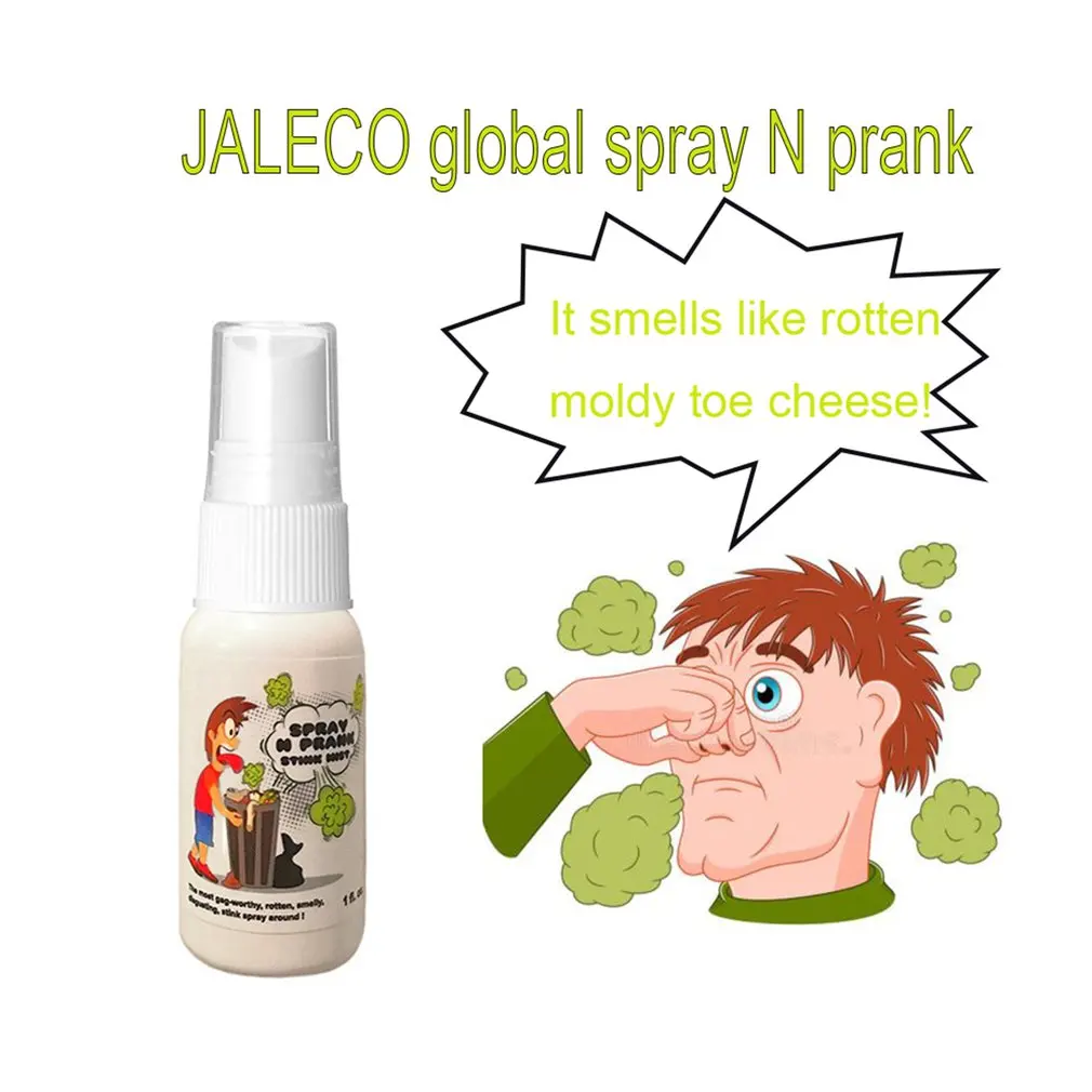 2019 NEW Funny Toys Global Spray Prank Stink Mist The Smelly Feet Gross Stinky Fart Sprays Great for Pranks
