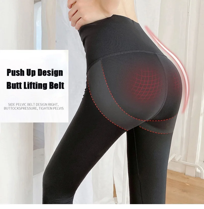 Cloud Hide Women Yoga Pants High Waist Trainer Sports Leggings Gym Tights Running Trouser Workout Tummy Control Panties S-XXXL