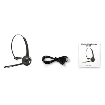 

M6 Trucker Portable Over-Ear Noise Canceling Wireless Headphone Handsfree Call Headset Car Headset