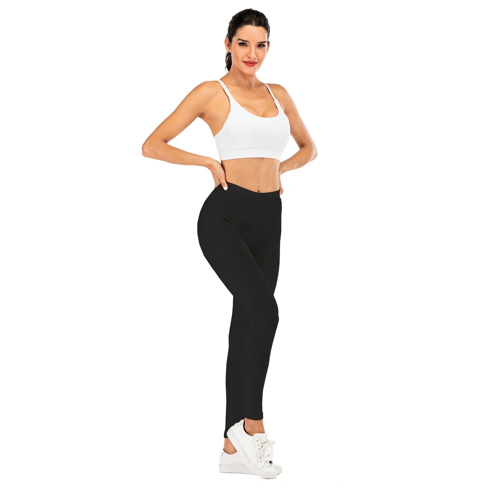 Brand Sexy Women Black Legging Fitness leggins Fashion Slim legins High Waist Leggings Woman Pants tights for women