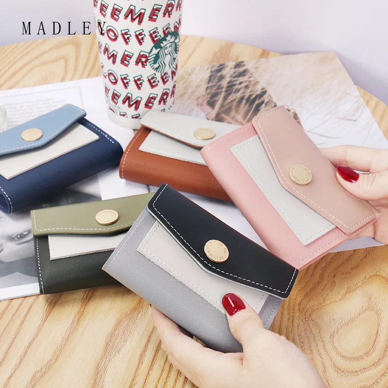 

Mr Martelly Women's Wallet Forever Young Card Bit More Wallet Fashion Simple Leather Wallet