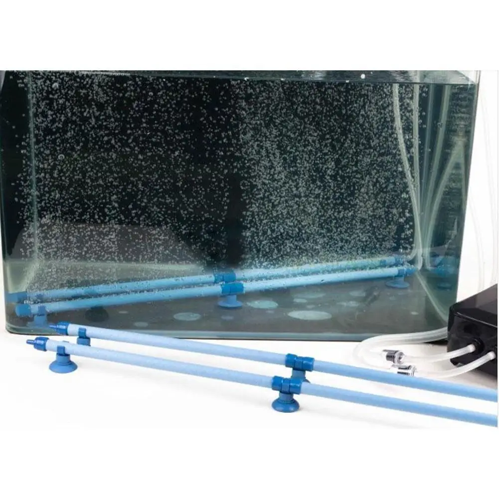 10inch Colorful Fish Tank Aquarium Air Stone Bubble Wall Aeration Tube
