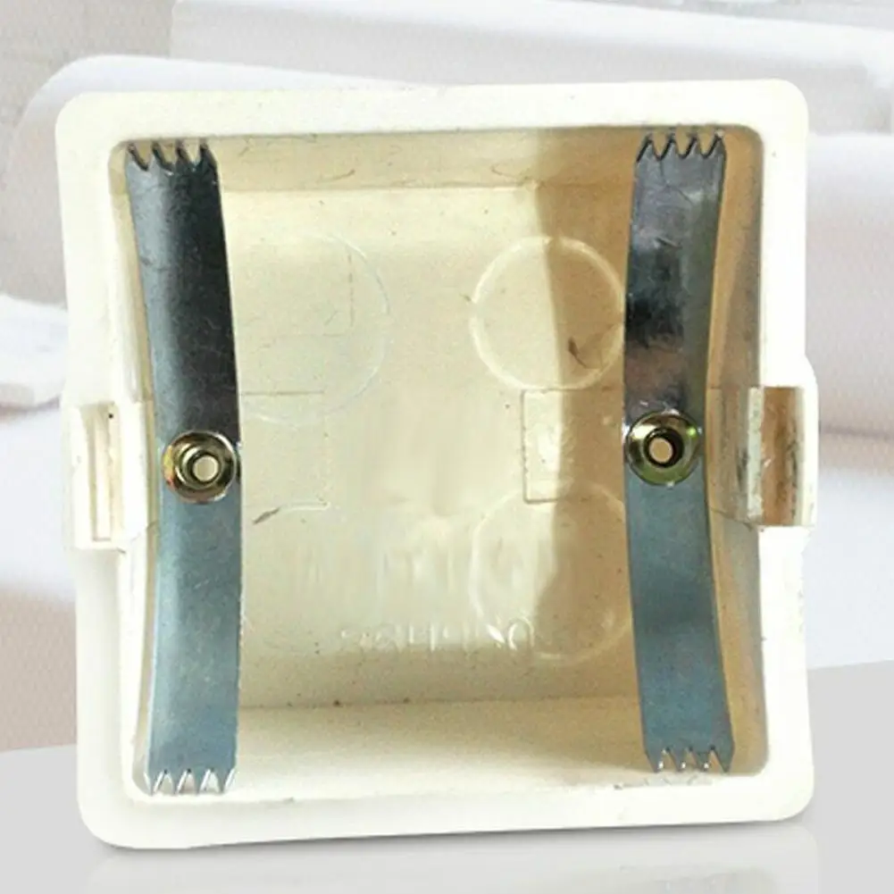 Description Picture 5 of item10pcs 86 Type Dark Box Repair Screw Manganese Steel Switch Box Old Cassette Fixed Socket Mount Repair Box Junction Replace