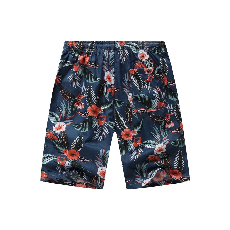 Beach Shorts Men Trunk Summer Short Pants Print Breathable Quick Dry Swim Shorts M-4XL Plus Size Mens Shorts Summer Swim Trunks