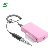 Стиль маникюрный мини перезаряжаемый шлифовальный станок 218 Электрический Пескоструйный Аппарат для ногтей портативный высокой емкости