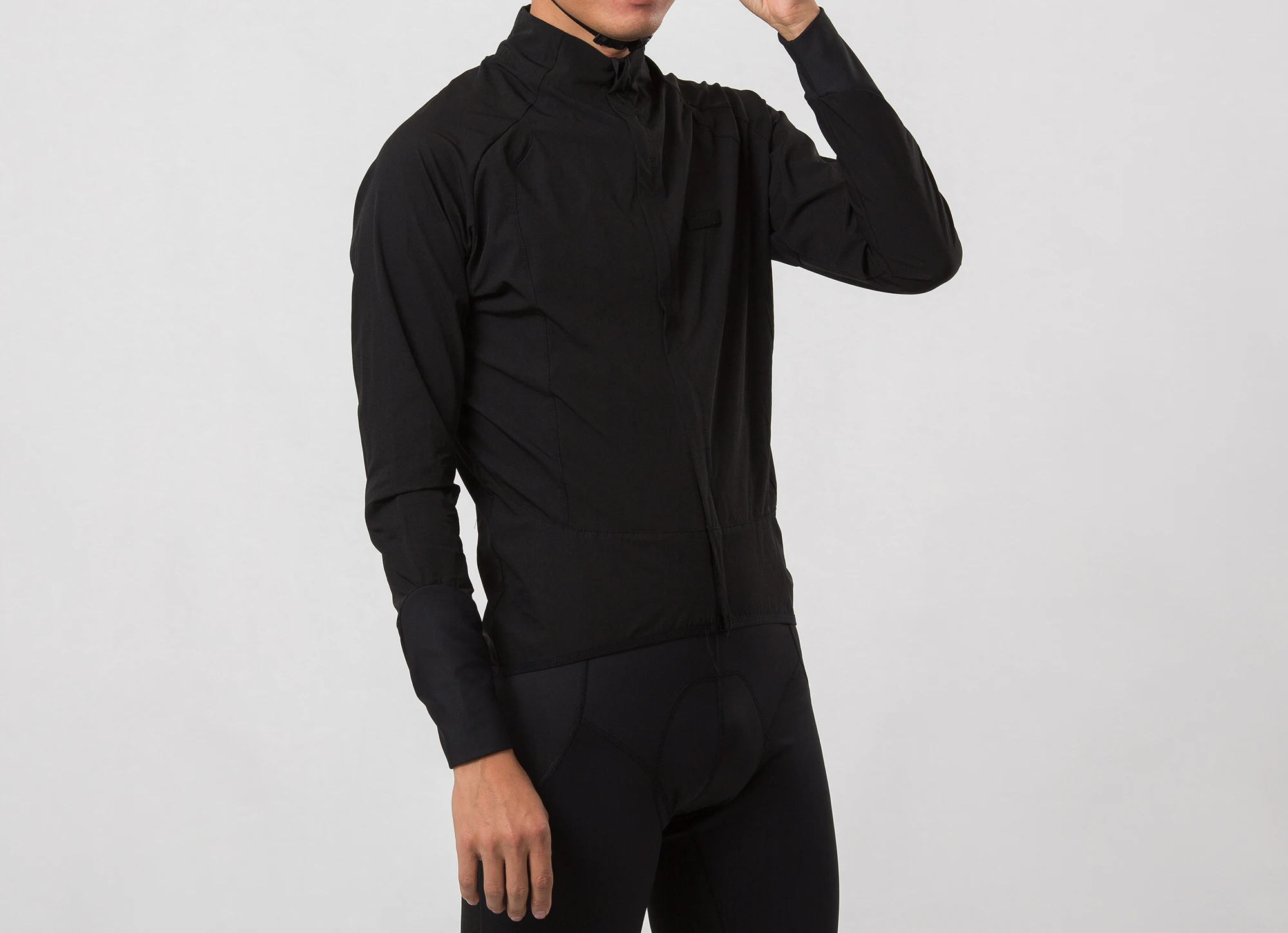newest super LIGHTWEIGHT PRO TEAM II CYCLING WINDPROOF JACKET LONG SLEEVE WIND BREAK jacket package for easy to carry women