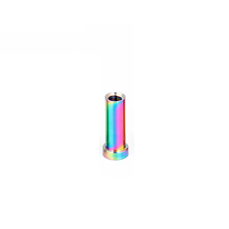 Rainbow M6x25mm Тормозной велосипедный болт, гайка, дорожные измерительные аксессуары, замена, утопленный ремонт на открытом воздухе, титан, полезный - Цвет: Rainbow M6x25mm