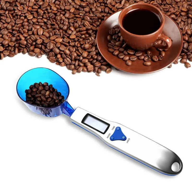 Kitchen Digital Scale Spoon LCD Display Electronic Measuring Scales with 3 Detachable Weighing for Tea Medicine 500g/0.1g | Дом и сад
