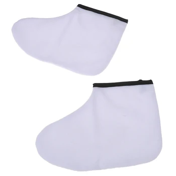 

1 Pair Paraffin Wax Protection Foot Mask Gloves Feet Skin Moisturizing Sleeve Whitening Exfoliating Beauty Socks