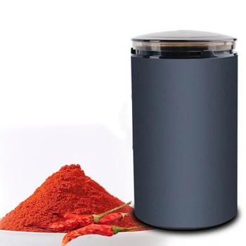 

Portable Stainless Steel Electric Coffee Grinder with Two Blades and Transparent Visible Lid Household Kitchen,Dining Bar TP899