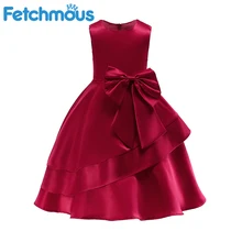 etsy burgundy flower girl dress