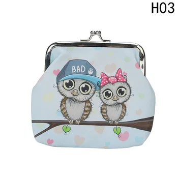 

Fashion New style Womens Owl Wallet Card Holder Coin Purse Clutch Handbag PU Leather purse for coins monederos para mujer