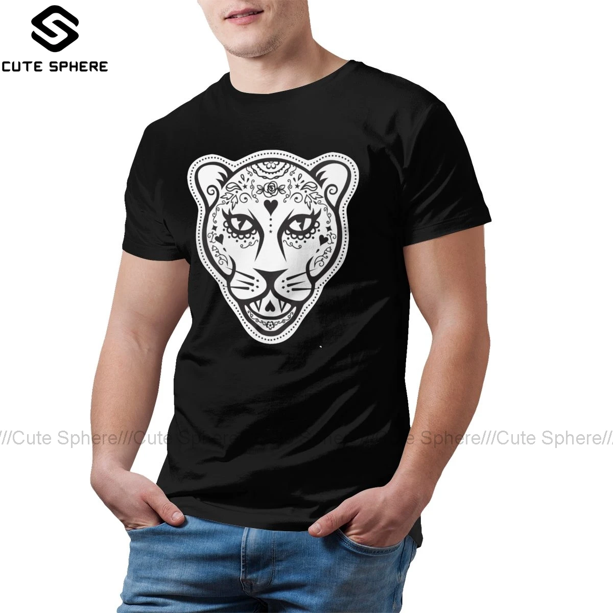 Футболка Pantera с изображением Марина черная Базовая футболка короткими рукавами