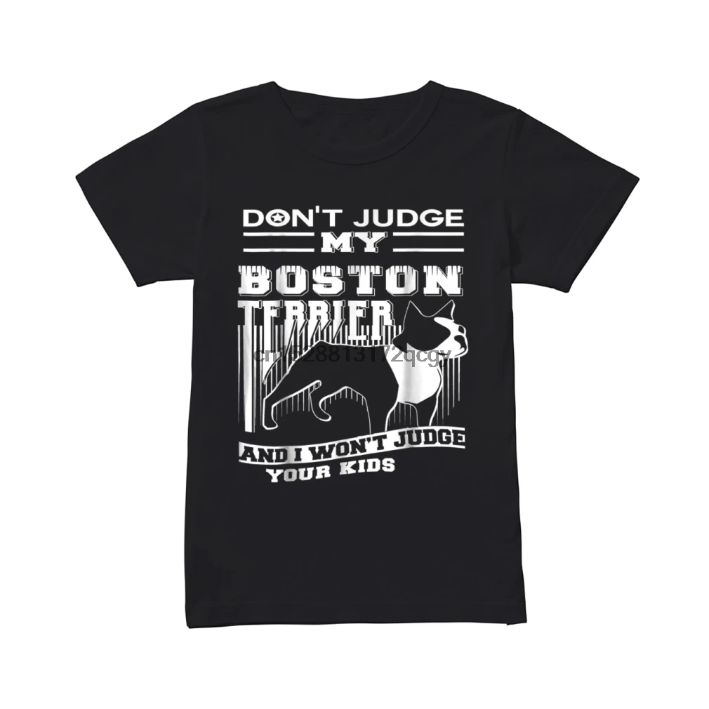 

Brand Don Judge My Boston Terrier Shirt Summer 2020 Men Short Sleeve T-Shirt