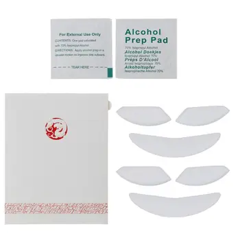 

2 Sets/pack Tiger Gaming Mouse Feet Mouse Skate For SteelSeries Rival 100 Gaming Mouse White Teflon Mouse Glides Curve Edge N0HC