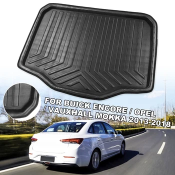 

New Car Cargo Liner Boot Tray Rear Trunk Cover Matt Mat Floor Carpet Kick Pad For BuickEncore For Opel/Vauxhall Mokka 2013-2018