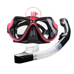Professional Underwater Mask Camera Diving Mask Swimming Goggles Snorkel Scuba Diving Equipment Camera Holder For Go Pro