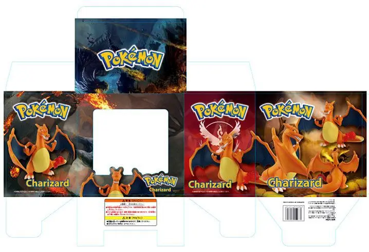 Pocket ELF Treasure Can Dream Pokemon Charizard Skills галерея Garage Kit декоративная модель