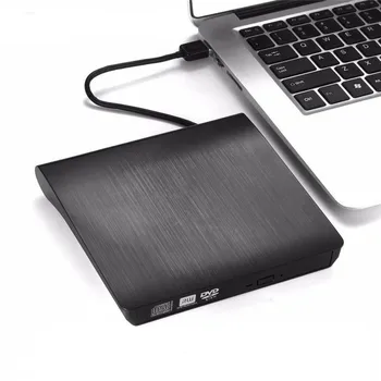 

Hot Slim USB 3.0 External CD Drive Burner DVD VCD Writer Reader Player Optical Drives For Laptop PC