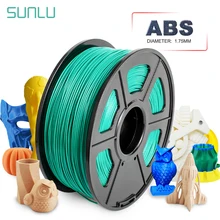 SUNLU 3D Filament drukarki 1.75mm ABS 1kg 2.2lbs z szpulą tworzyw sztucznych ABS 3D drukarki żarnik spawanie pręt z delikatnym opakowaniem
