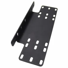 1 шт. универсальный Передний Бампер номерной знак Автомобильный держатель Стенд кронштейн внедорожный светильник для внедорожника рабочий день светильник для грузовика