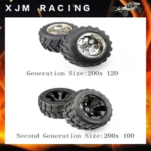 BM Bigfoot второе поколение шин в сборе Набор для 1/5 FG ROVAM BM FS гоночный грузовик RC части автомобиля