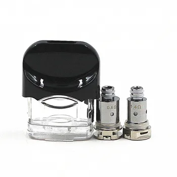 

Noord Replacement Pod Kit w/ 0.6ohm 1.4ohm Mesh Replacement Coils Nord-atomizer