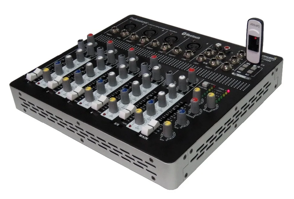 staraudio stage church ktv karaoke night clubs pure 6ch mixer with mp3 usb sd