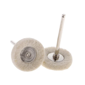 

20Pcs/Lot Soft Wool Rotary Tool Jewellery Buffing Pad Polishing Wheel