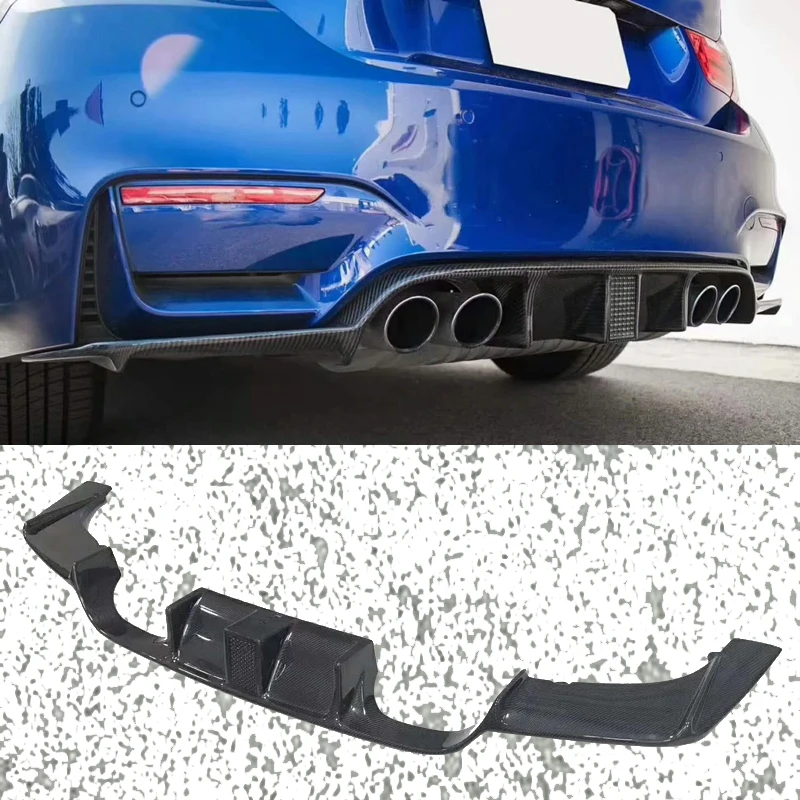 Бампер для BMW F80 M3 F82 M4 карбоновый диффузор заднего вида подходит M4|Амортизаторы| |