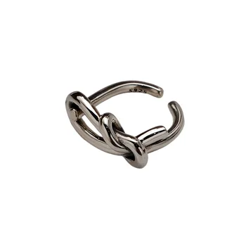 

Simple Non-Mainstream Design Retro Ring Female European and American Style Open Knot Ring
